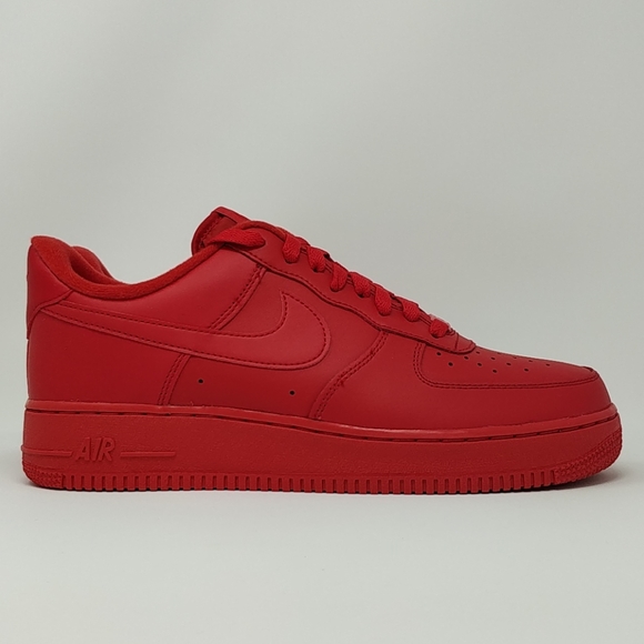 Nike Air Force 1 '07 LV8 University Red CW6999-600 - Picture 2 of 8